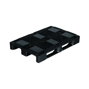 Heavy raklap, 1200x800x145 mm, 3 csúszótalpas, peremmel