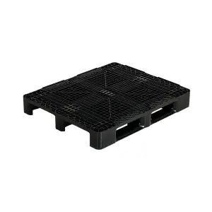 Heavy raklap, 1200x1000x160 mm, 3 csúszótalpas, peremmel