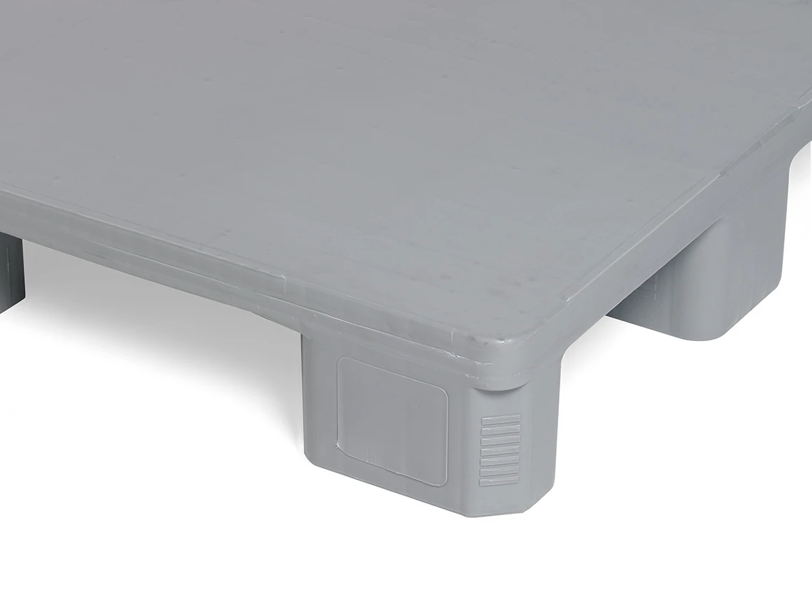 Hygiene pallet, 1200x1000x130 mm, 9 feet, with rim - Image 4
