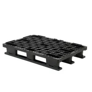 Light ESD raklap, 1200x1000x160 mm, 3 csúszótalpas, perem nélkül