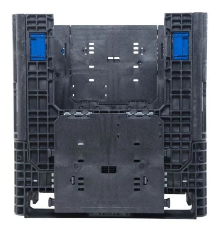 Foldable rigid-walled container with 3 skids, 813x762x864/335 mm - Image 3