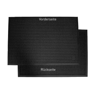 WERKSTEP Hydrofit NBR food-grade stand-up mat, 940x640 mm, black