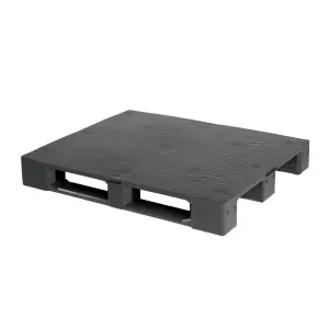 Heavy raklap, 1200x1000x160 mm, 3 csúszótalpas, zárt felület, peremmel