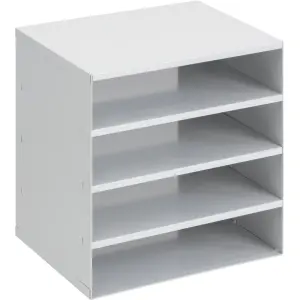 Shelf cabinet Lagerbox for small parts storage box, 376x300x400 mm, grey