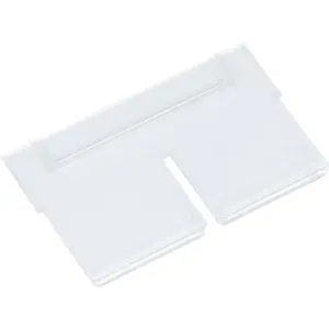 Divider Systembox for small parts storage box, 190x125 mm, transparent