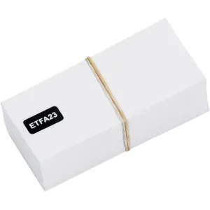 Label Futura for small parts storage box, 98x43 mm, white