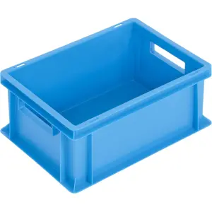 Newbox storage box, 400x300x170 mm, open top, blue