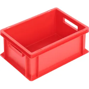 Newbox storage box, 400x300x170 mm, open top, red