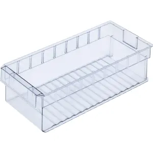 Lagerbox kisalkatrésztároló láda, 500x235x145 mm, átlátszó