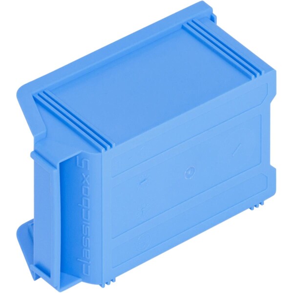 Classicbox kisalkatrésztároló láda, 175x100x75 mm, megfogórúd nélkül, kék - Image 2