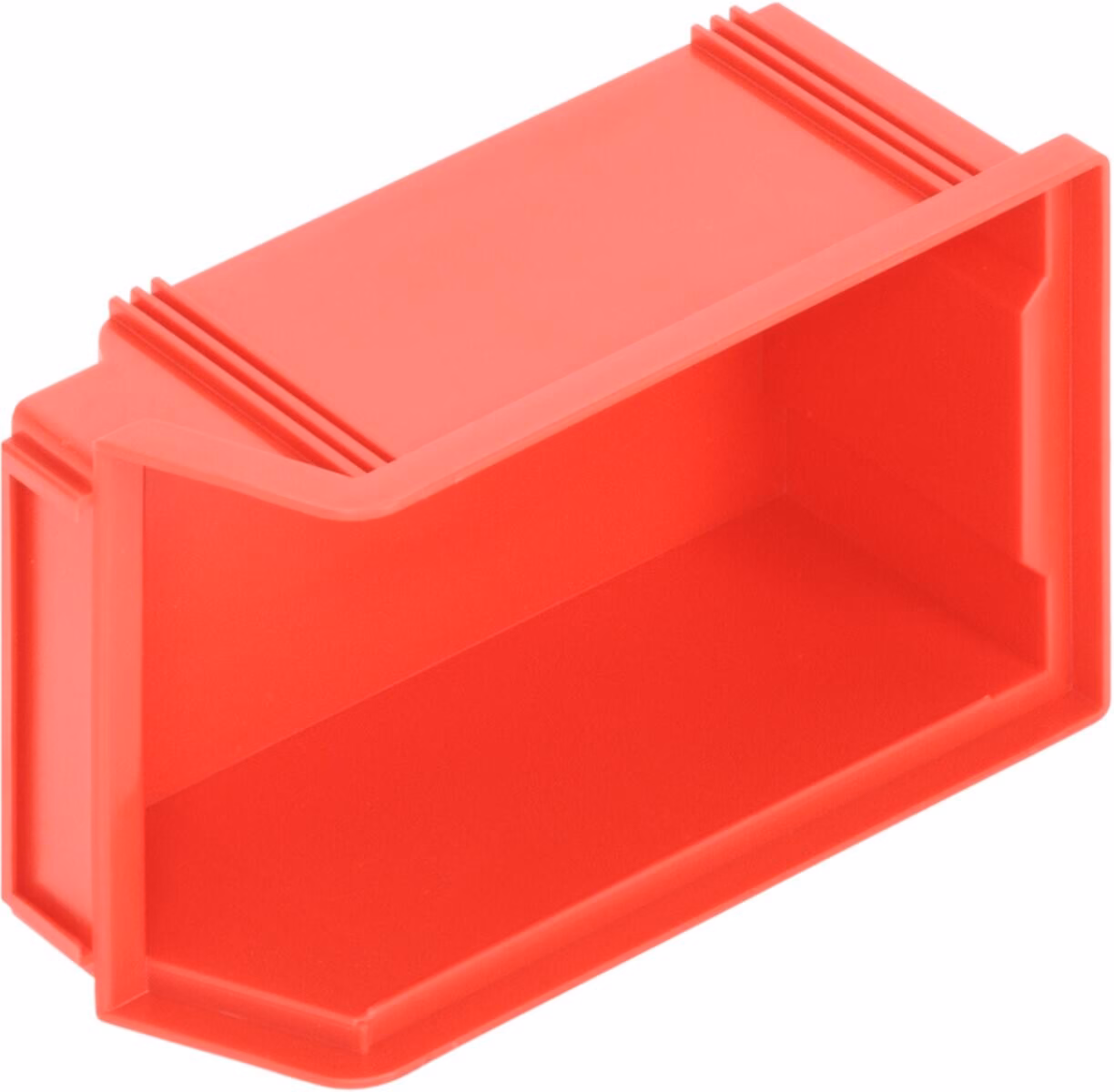 Classicbox small parts storage box, 175x100x75 mm, without handle, red - Image 3