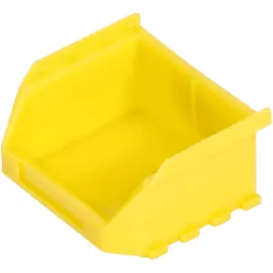 Systembox kisalkatrésztároló láda, 85x100x50 mm, sárga