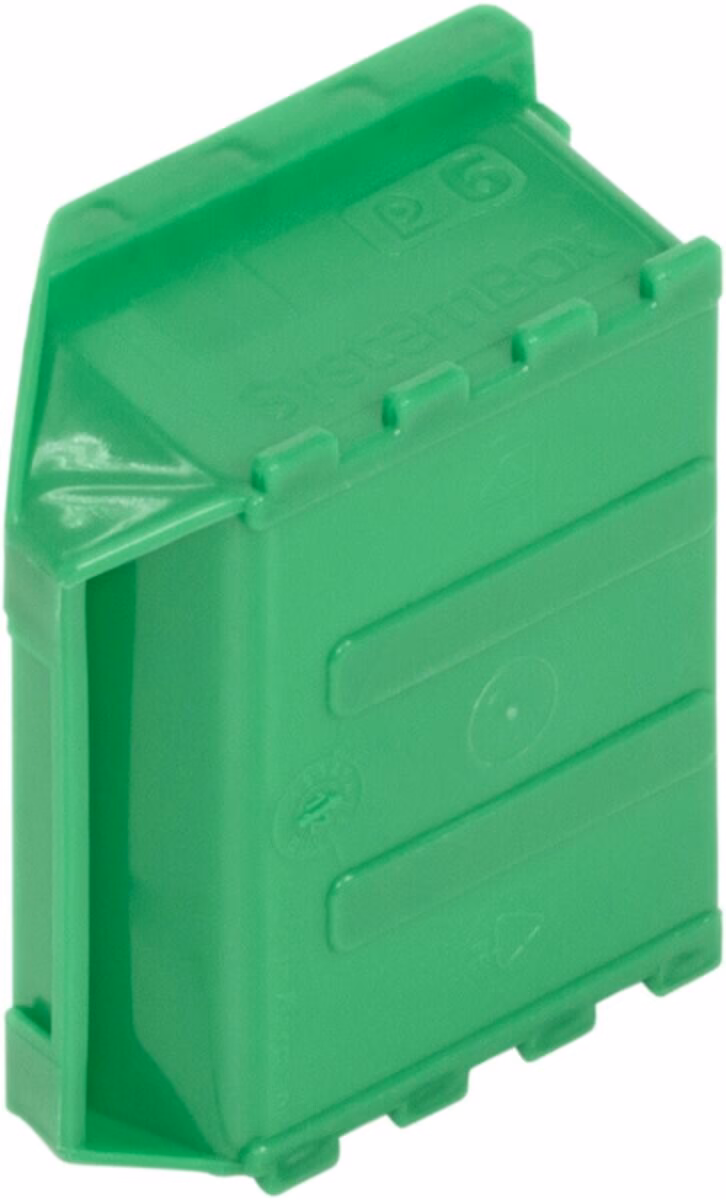 Systembox small parts storage box, 85x100x50 mm, green - Image 2