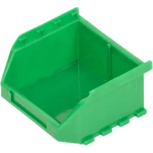 Systembox kisalkatrésztároló láda, 85x100x50 mm, zöld