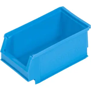 Systembox small parts storage box, 160x100x75 mm, blue