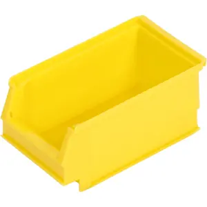 Systembox small parts storage box, 160x100x75 mm, yellow