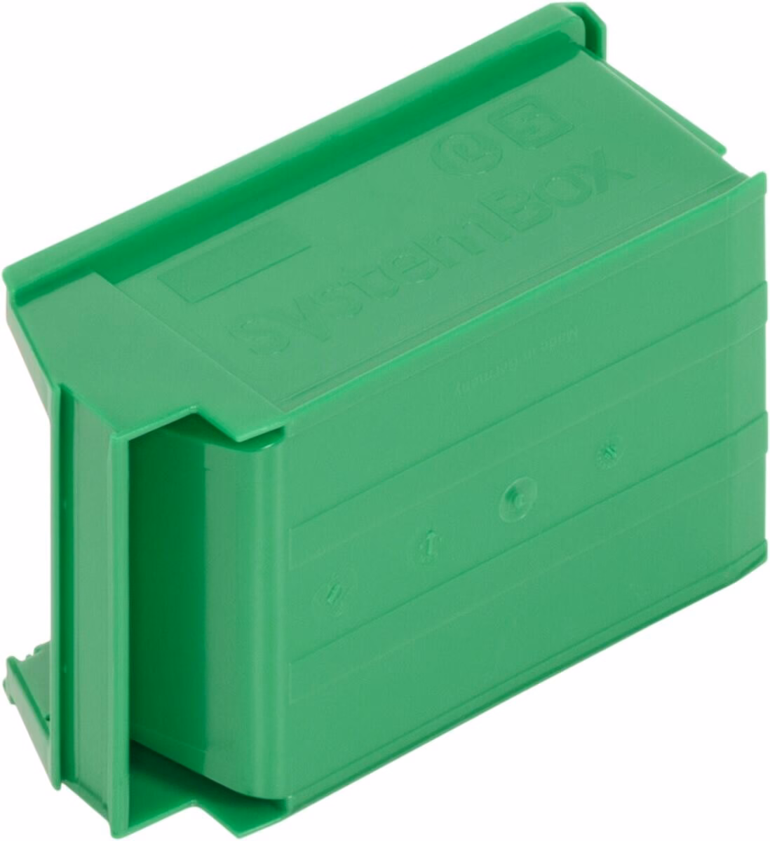 Systembox small parts storage box, 160x100x75 mm, green - Image 2