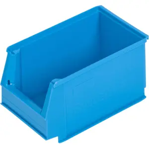 Systembox small parts storage box, 230x150x130 mm, blue