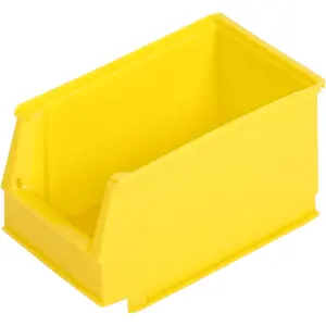 Systembox small parts storage box, 230x150x130 mm, yellow