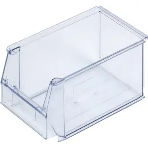 Systembox small parts storage box, 230x150x130 mm, transparent