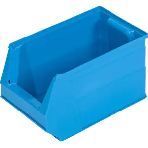Systembox small parts storage box, 350x210x200 mm, blue
