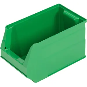 Systembox small parts storage box, 350x210x200 mm, green
