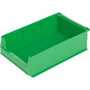 Systembox kisalkatrésztároló láda, 500x310x145 mm, zöld