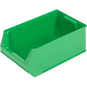 Systembox kisalkatrésztároló láda, 500x310x200 mm, zöld