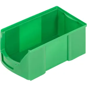 Futura small parts storage box, 360x210x147 mm, green