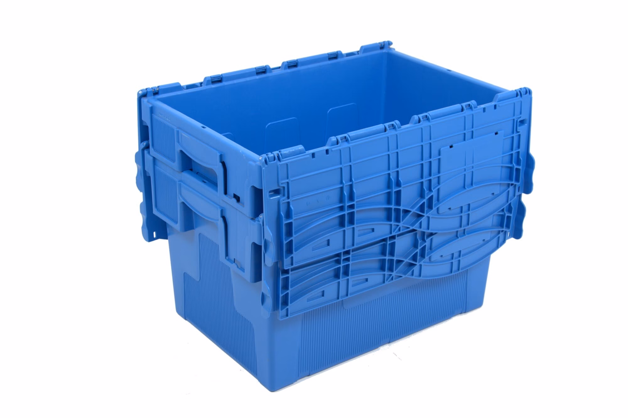 Built-in storage box with roof; 600x400x365 mm, grey - Image 2