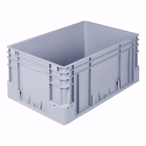 Silverline storage box, 600x400x270 mm, closed sides, closed tab