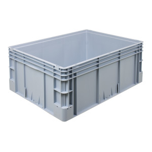 Silverline tárolóláda, 800x600x320 mm, zárt oldalak, zárt fül