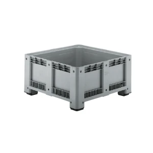 Rigid container with 4 legs, 1130x1130x580 mm