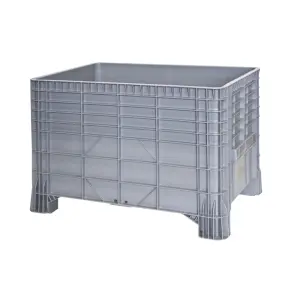 Merevfalú konténer 4 lábbal, 1200x800x800 mm