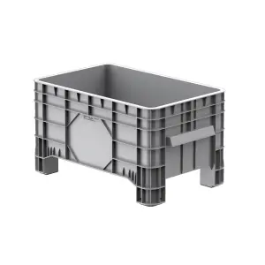 Rigid container with 4 legs, 1040x640x550 mm