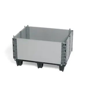 Foldable pallet collar, for 800x600 mm pallets