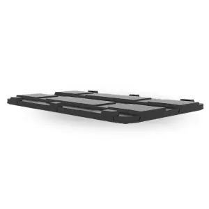 Konténertető Gitterpak® 1200x800 mm, összecsukható konténerhez