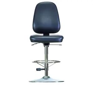 WS 1711 T RR ESD Classic chair, round base, with raised gas spring