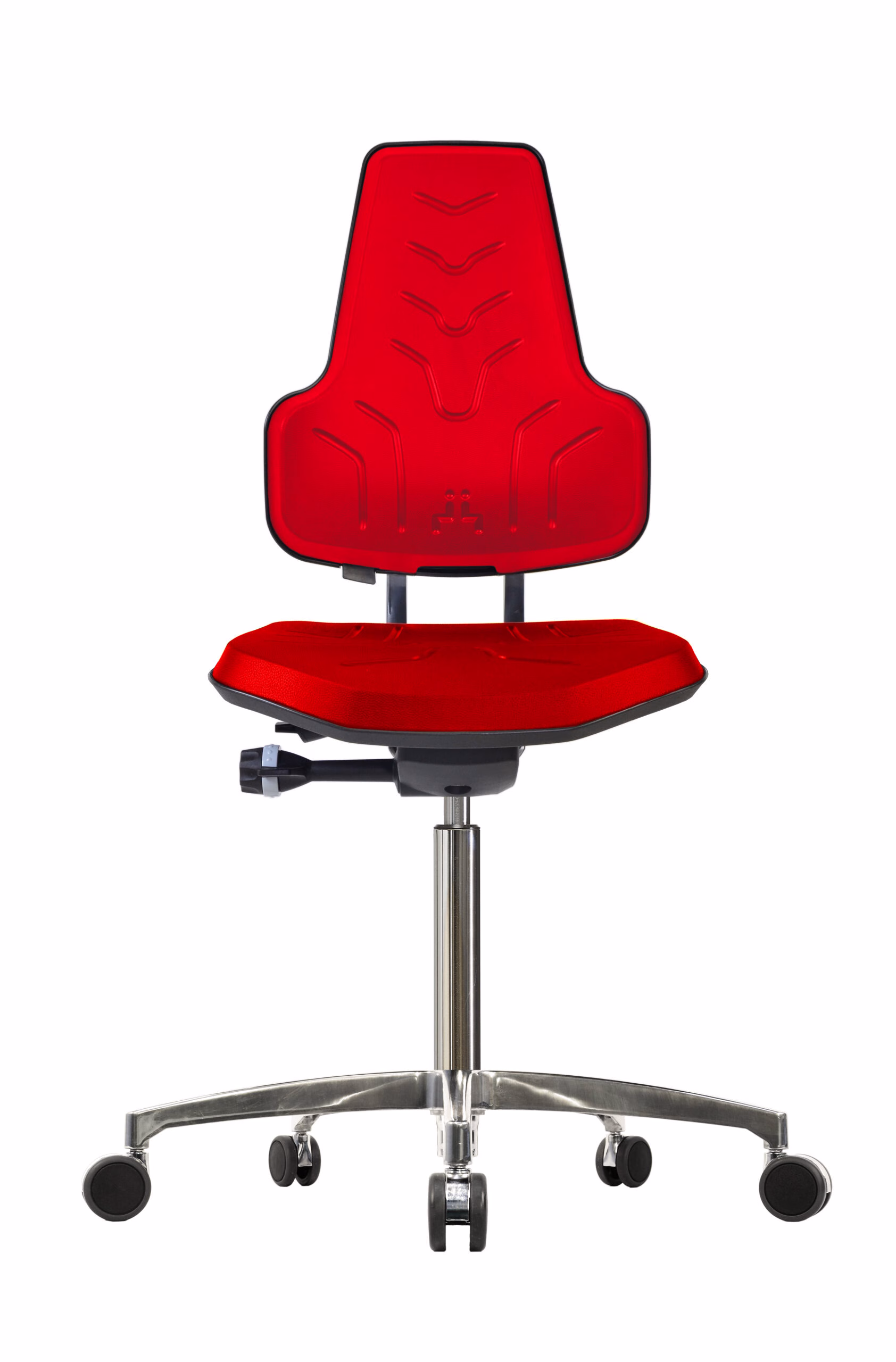 WS 8220 Werkstar chair, five-star base with castors - Image 2