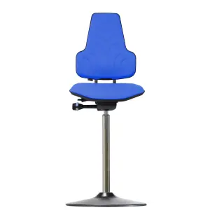 WS 8311 T Werkstar chair, round base, with raised gas spring
