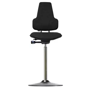 WS 8311 TPU Werkstar chair, round base, with raised gas spring