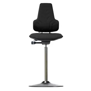 WS 8311 T KL Werkstar chair, round base, with raised gas spring