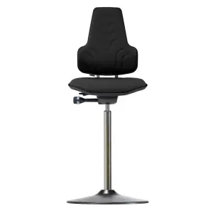 WS 8311 TPU KL Werkstar chair, round base, with raised gas spring