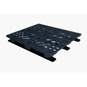 Light raklap, 1200x1000x130 mm, 9 lábas, 3 csúszótalppal szerelt, fekete