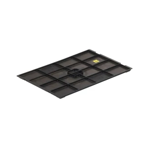 KLT VDA ESD crate lid 600x400 mm, black