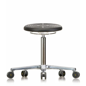 Werksitz 3020 PU ESD Classic chair with five-star base with castor