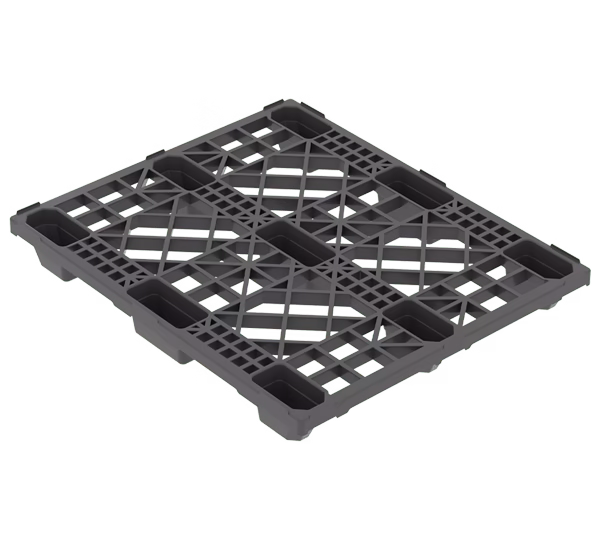 Light pallet, 1200x1000x130 mm, 9 feet, with rim